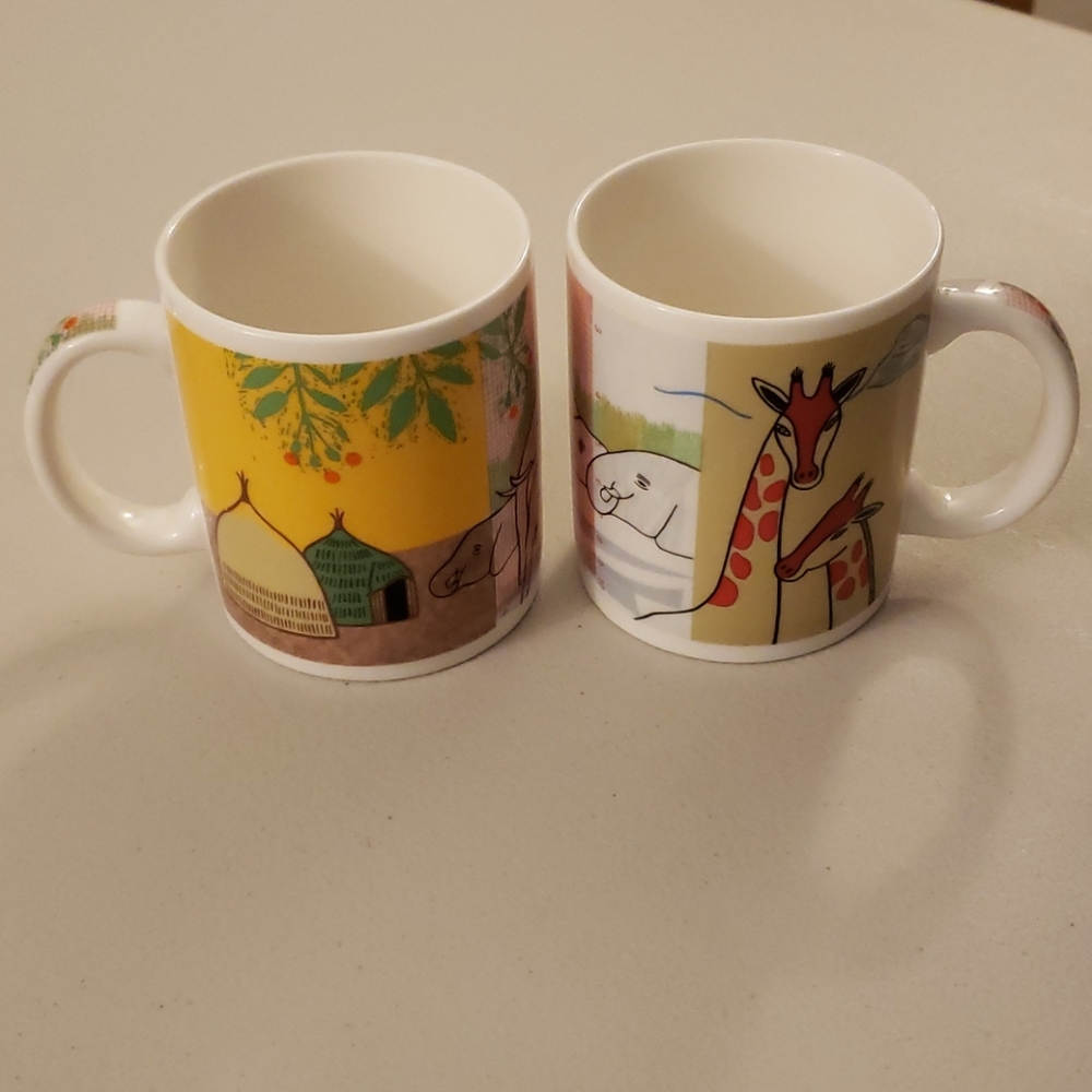 Starbucks 2001 Africa Mugs Oringals